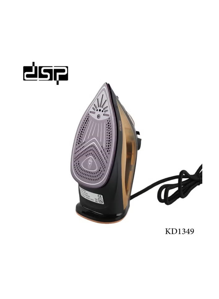 DSP KD1349 – 1600W Steam Iron with Ceramic Soleplate