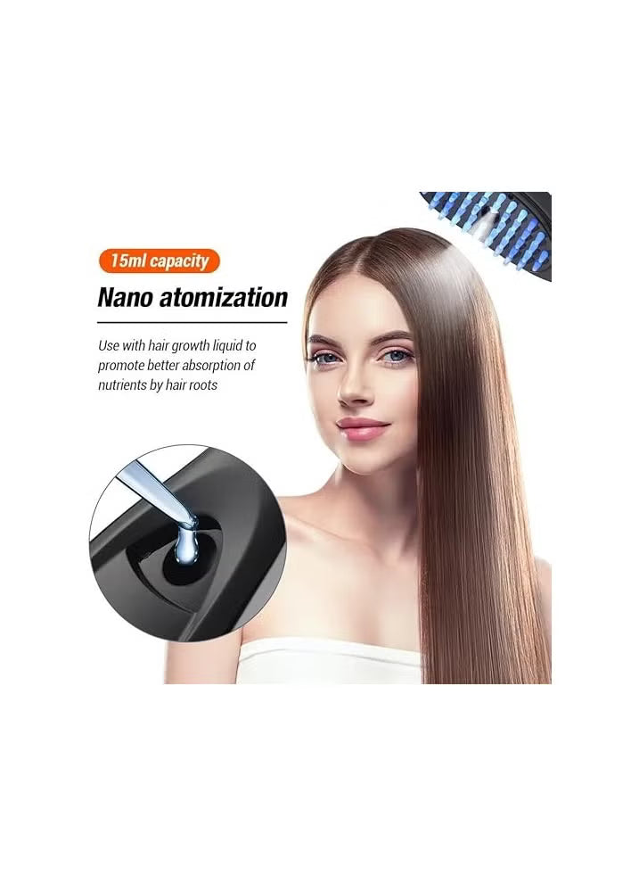 Electric Scalp Massager - LED Light Head Massager