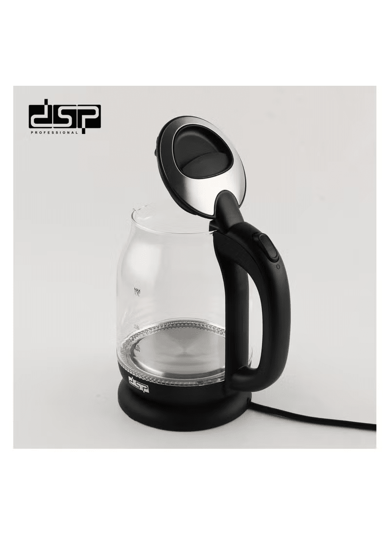 KK1265 Glass Electric Kettle – 1.7L, 2200W