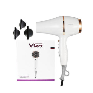 VGR V-414 Professional Hair Dryer – 2200W, Fast Drying, Cool Shot, 3 Heat & 2 Speed Settings