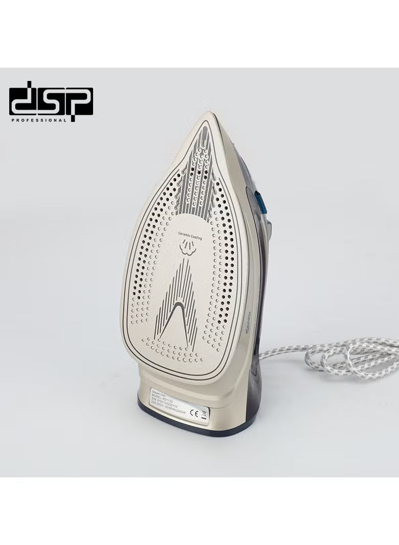 DSP KD1133 – 2200W Steam Iron with Ceramic Soleplate