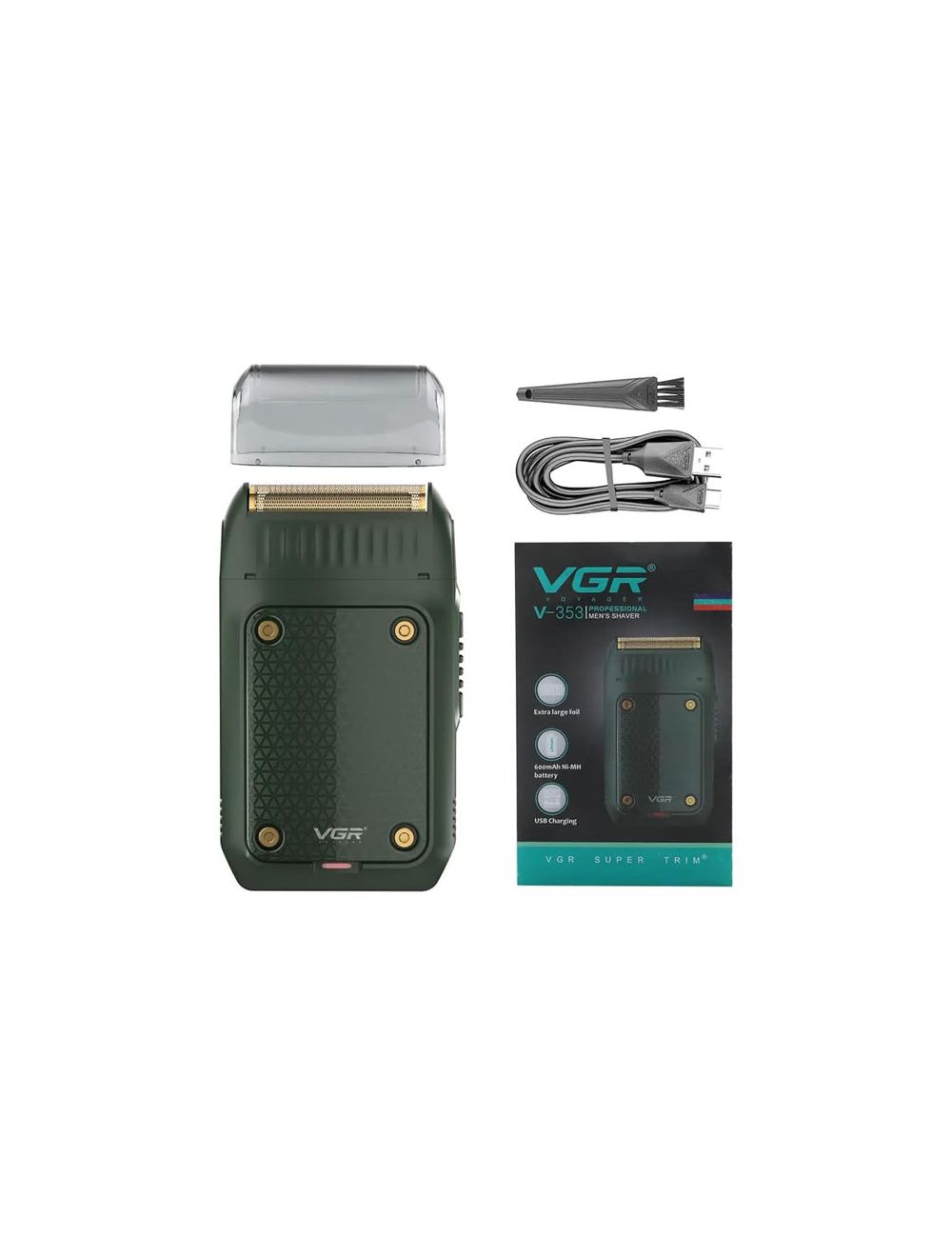 V-353 Professional Ultra Slim Rechargeable Electric Shaver