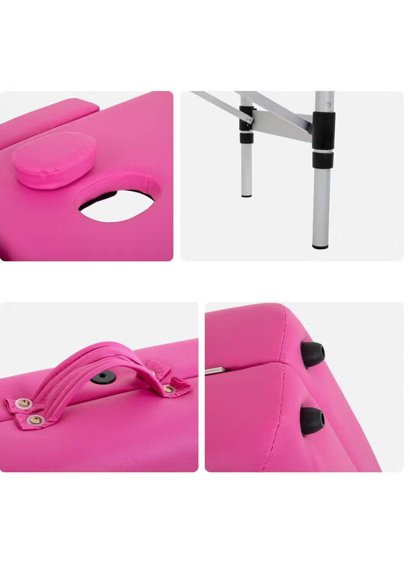 Pink Portable Massage Table
