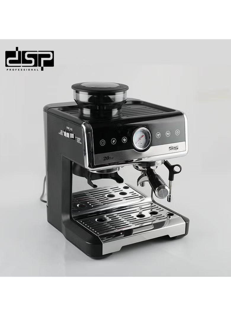 DSP Super-Automatic Coffee Machine 2250W Silver – KA3107