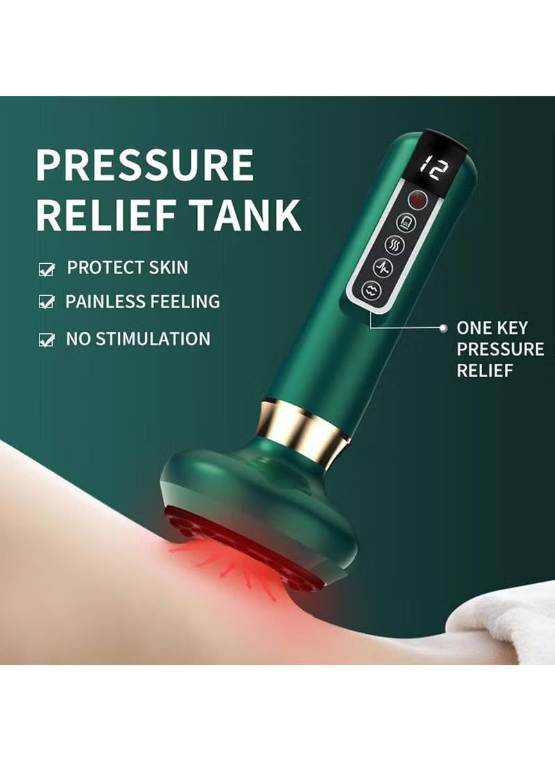 Negative Pressure Cupping -Massage Device & Heat Therapy