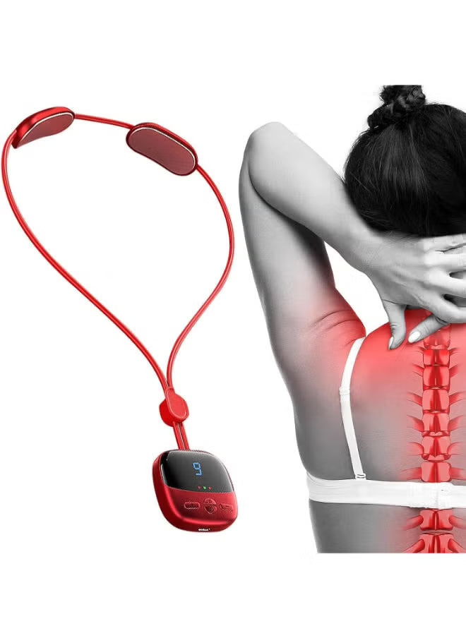 Neck Massager Necklace with Heat – Model NM-2025