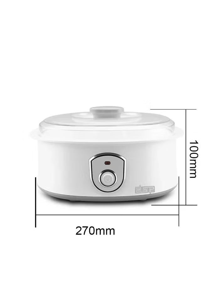 DSP Yogurt Maker 1.5L Mechanical Control with 7 Glass Jars – KA4010