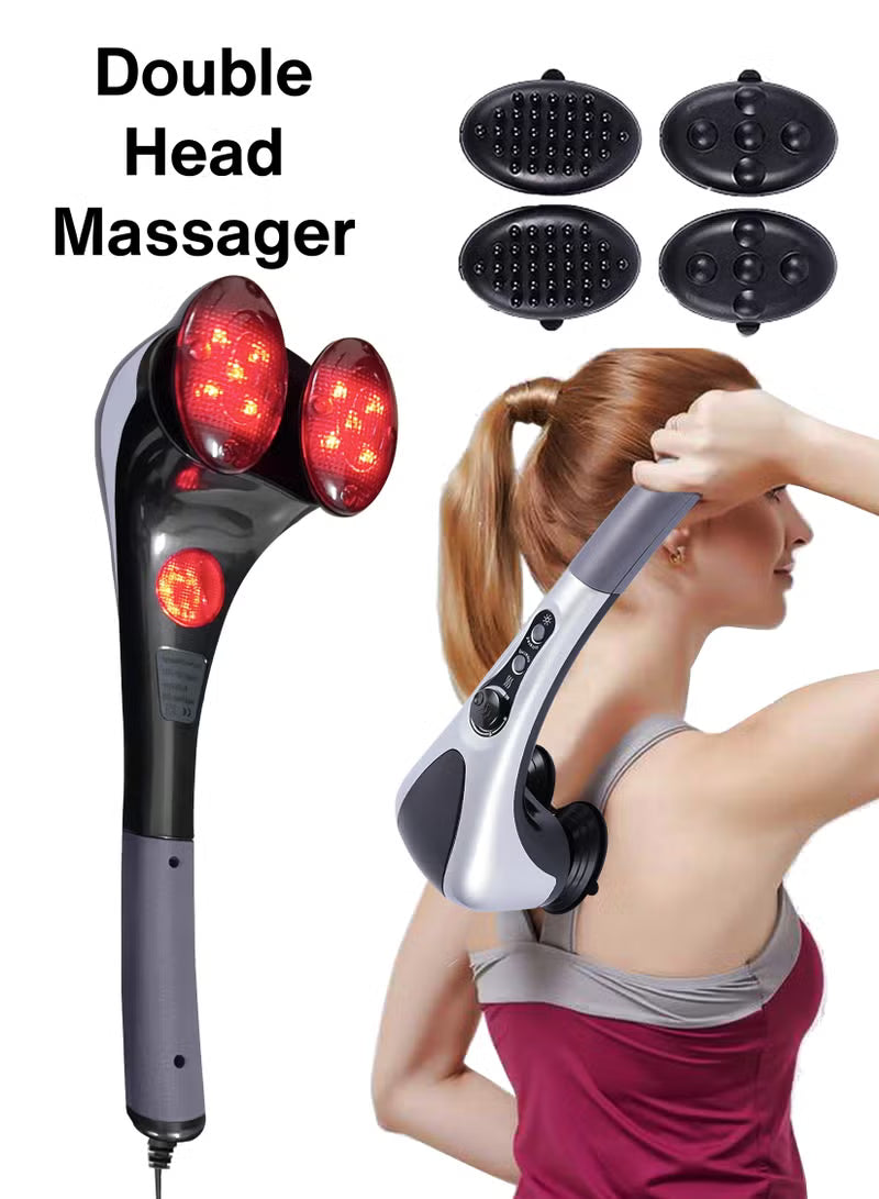 Electric Portable Double Head Massager Full Body