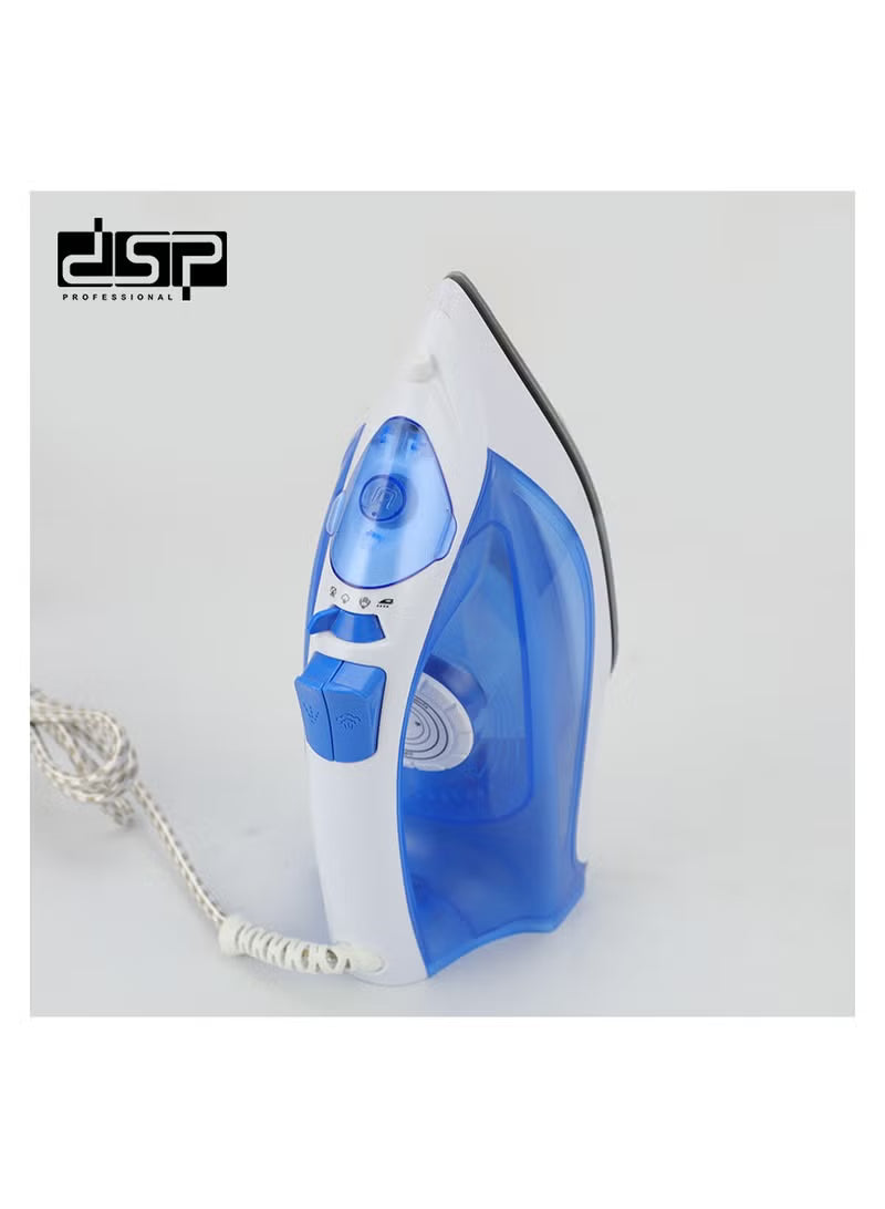 DSP KD1128 – 1800–2200W Steam Iron with Ceramic Soleplate