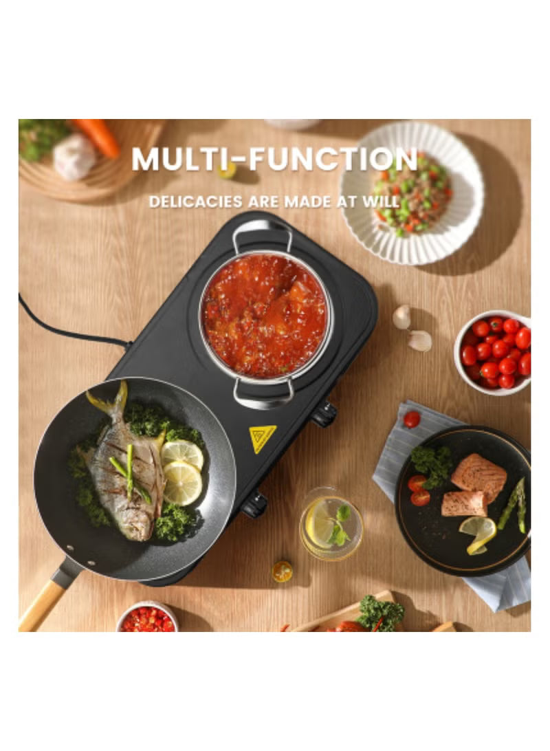 DSP Double Burner Electric Stove – KD4055