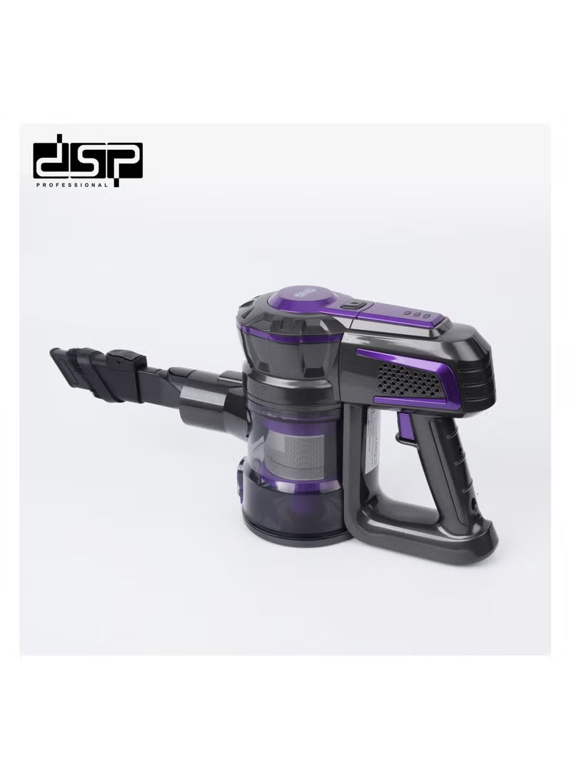 DSP KD2043 – Cordless Handheld Vacuum Cleaner with LED Motorized Floor Brush