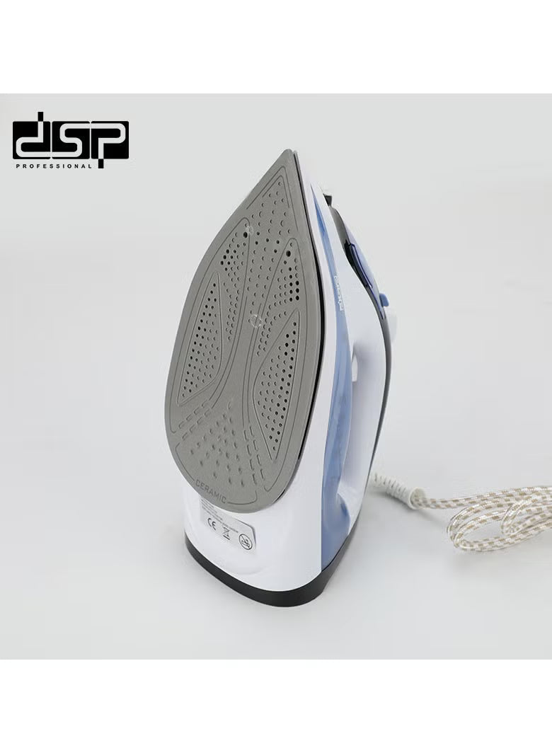 DSP KD1127 – 2000–2400W Steam Iron with Ceramic Soleplate