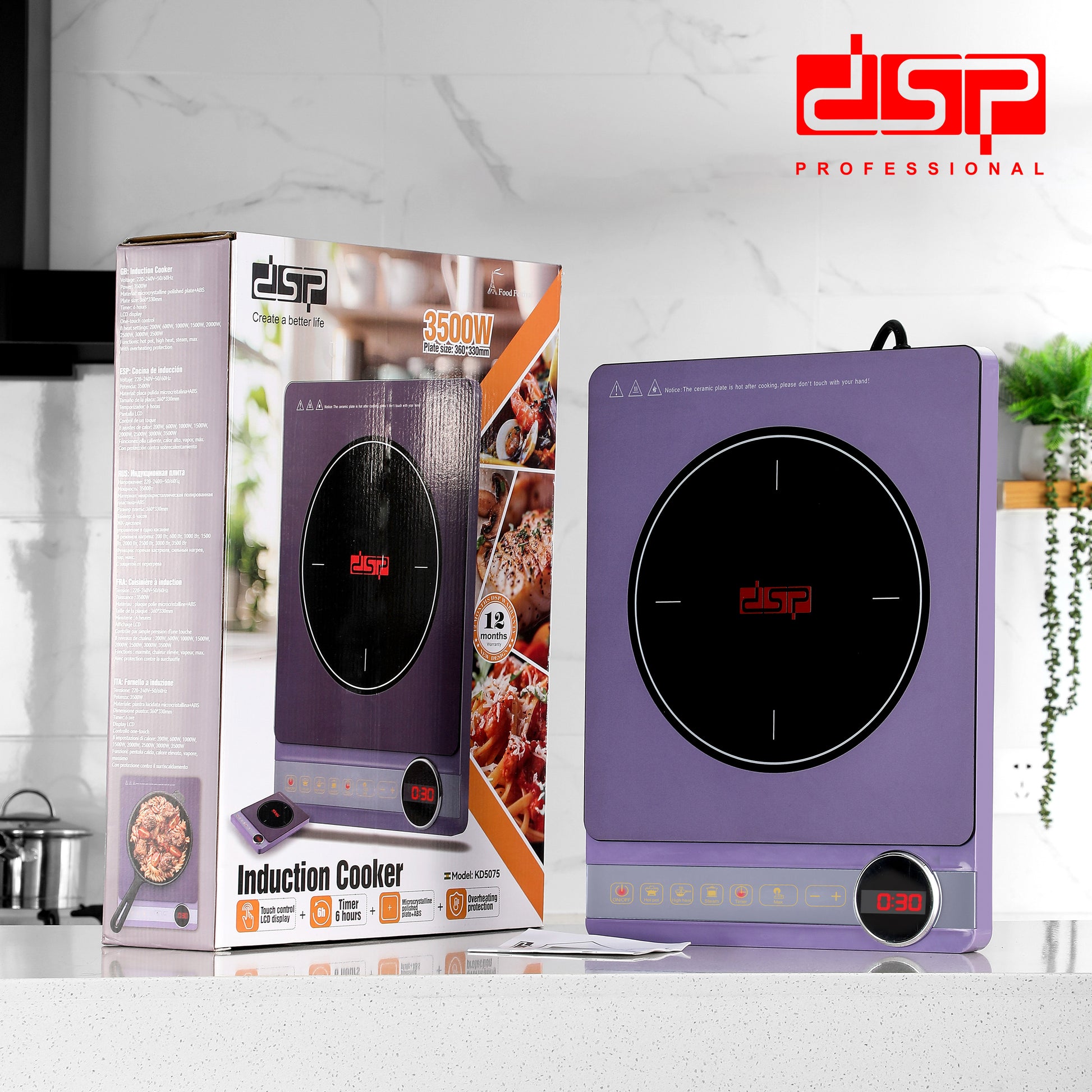 DSP 3500W Induction Cooker – KD5075