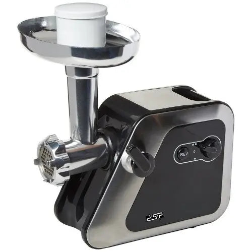 DSP Electric Meat Grinder, 600W, Stainless Steel, Sausage & Kibbe Maker – KM5014