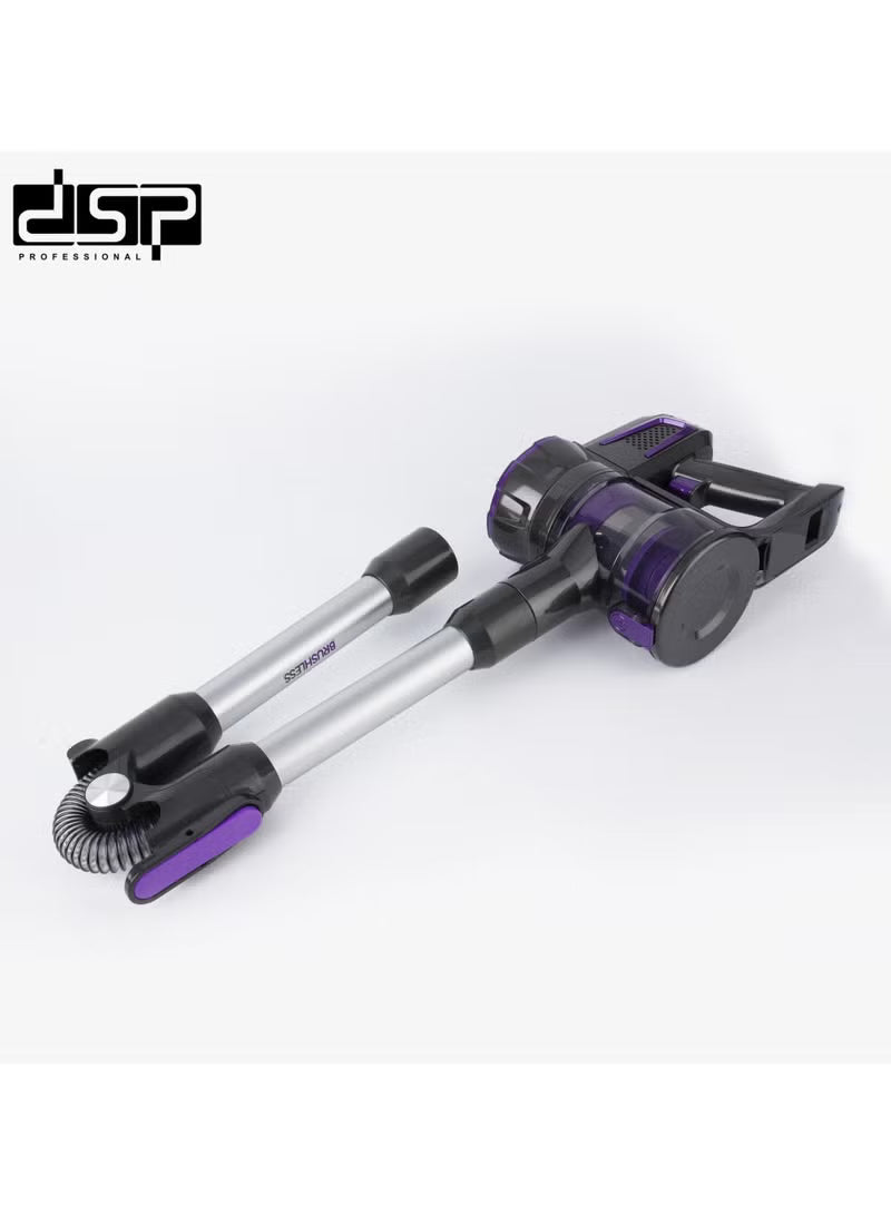DSP KD2043 – Cordless Handheld Vacuum Cleaner with LED Motorized Floor Brush