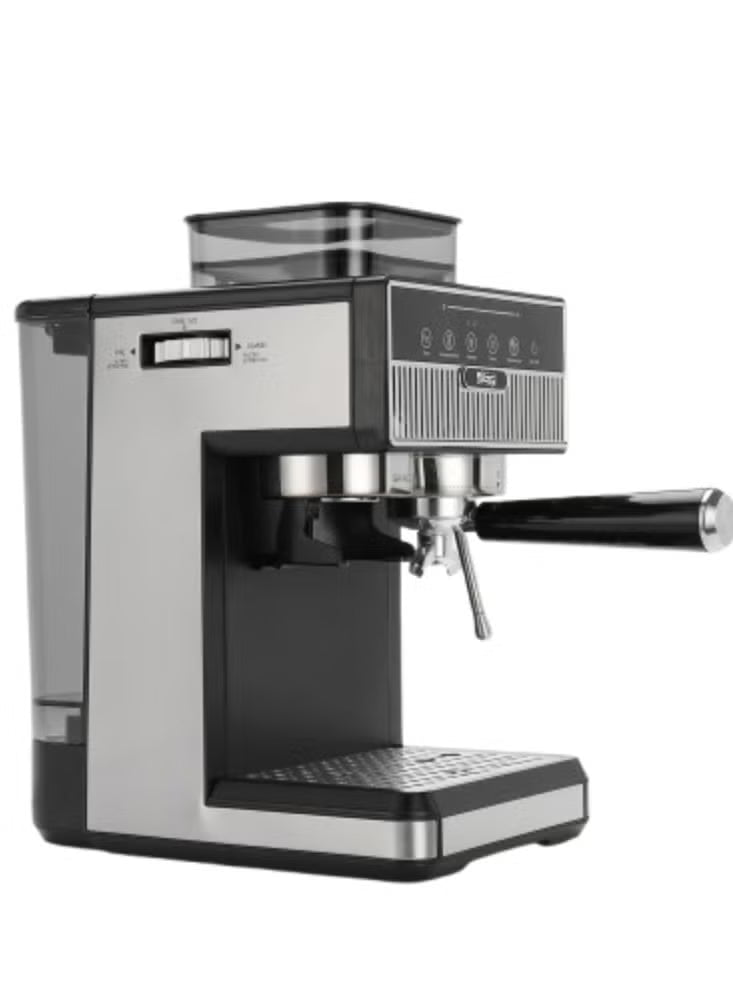 DSP Professional Espresso Coffee Machine 1350W Silver – KA3125