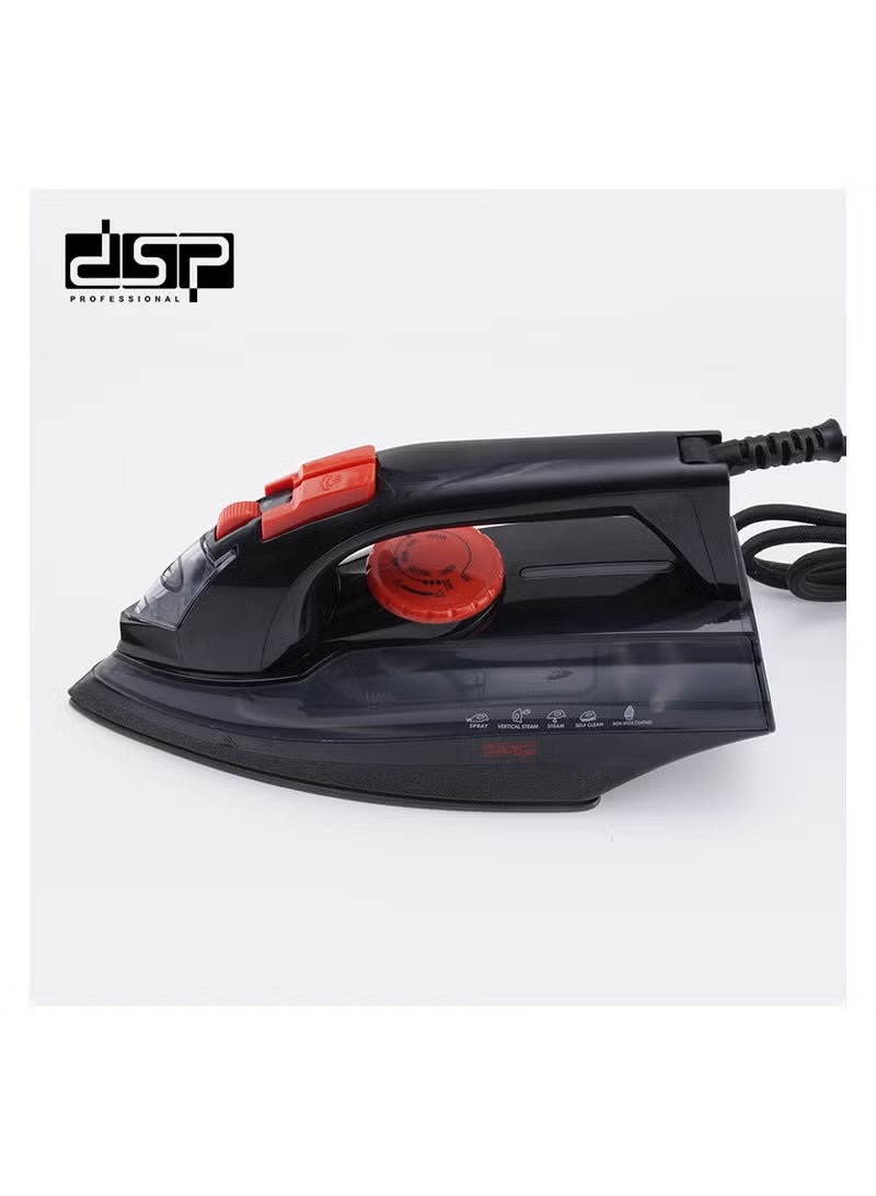 DSP KD1130 – 1600W Steam Iron with Teflon Baseplate