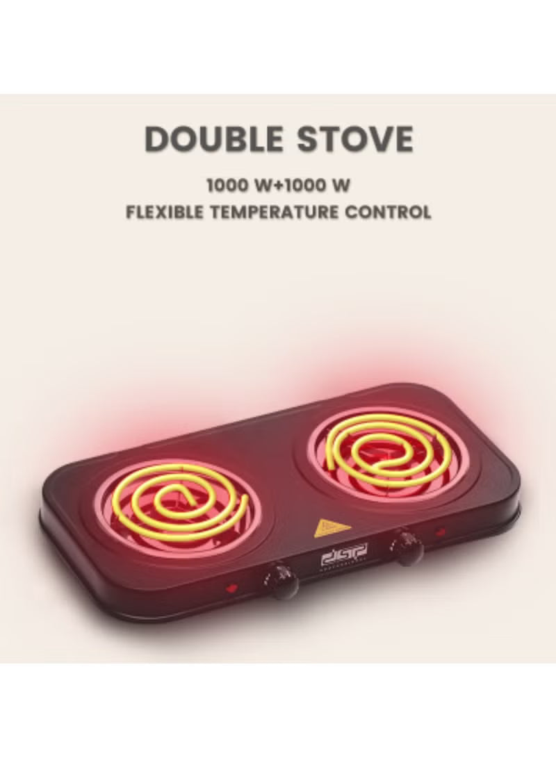 DSP Double Burner Electric Stove – KD4055