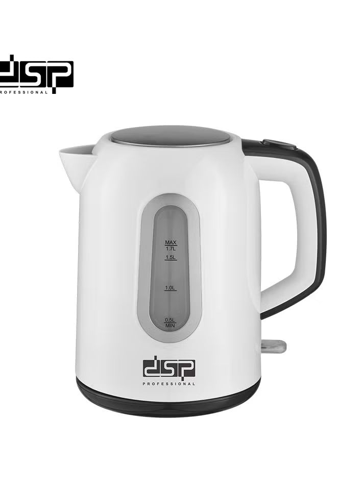 KK1189 DSP Electric Kettle –  2000W with Auto Shut-Off, 360° Cordless Base & VDE Plug
