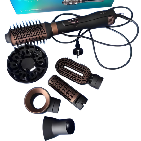 VGR V-491 Hot Air Comb 1000W 6in1 Multicolor