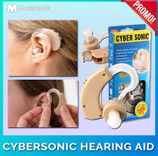 Cyber Sonic Hearing Aid - Personal Sound Amplifier with Volume Control