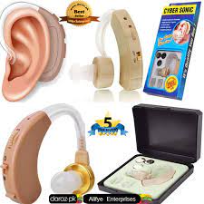 Cyber Sonic Hearing Aid - Personal Sound Amplifier with Volume Control