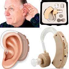 Cyber Sonic Hearing Aid - Personal Sound Amplifier with Volume Control