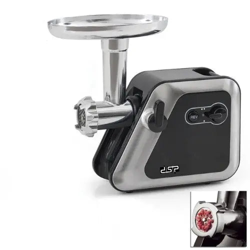 DSP Electric Meat Grinder, 600W, Stainless Steel, Sausage & Kibbe Maker – KM5014