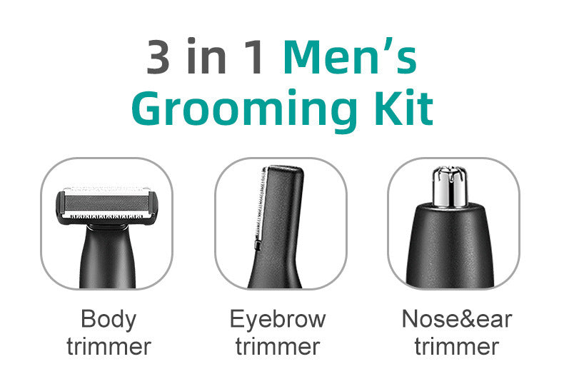 VGR V-628 All-in-One Hair Clipper & Grooming Kit