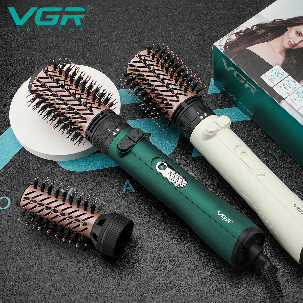 VGR V-498 Professional Ionic Hair Dryer Brush