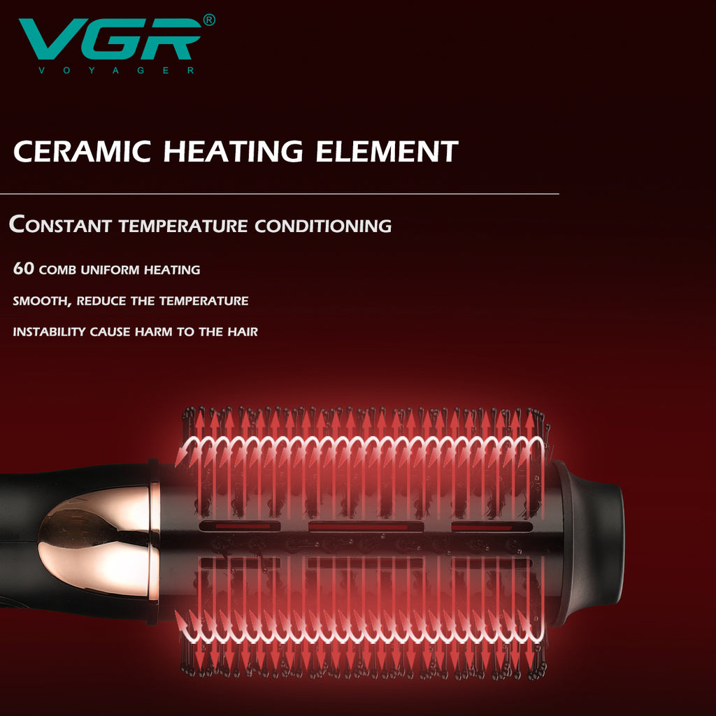 VGR V-492 Professional 2-in-1 Hot Air Brush