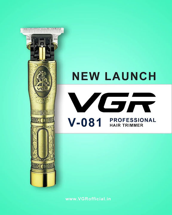 VGR 081VGR Multi-Purpose Hair Trimmer – Rechargeable, Waterproof