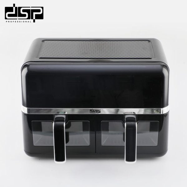 Dual-Basket Digital Air Fryer with 10L Capacity - KB2174