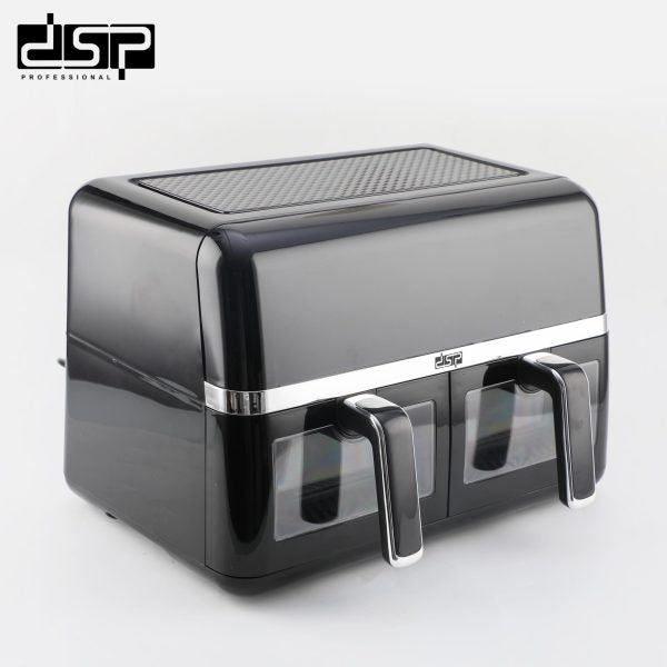 Dual-Basket Digital Air Fryer with 10L Capacity - KB2174