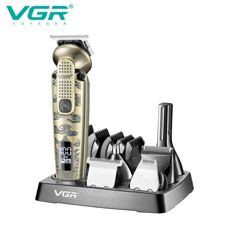 VGR 095 Trimmer 6-in-1 Multi-Functional Grooming Kit