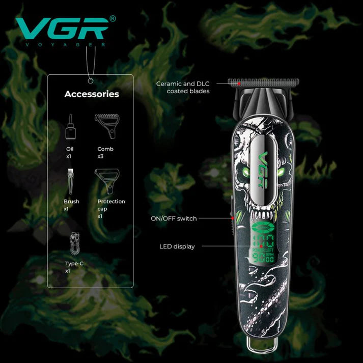 VGR V-260 Professional Hair Trimmer for Men