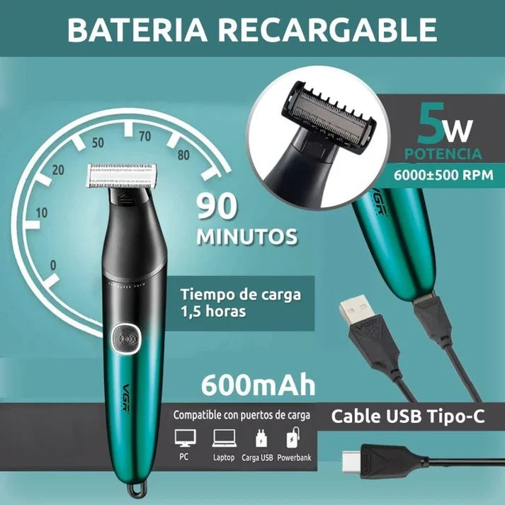 VGR V-339 Waterproof Body & Beard Trimmer