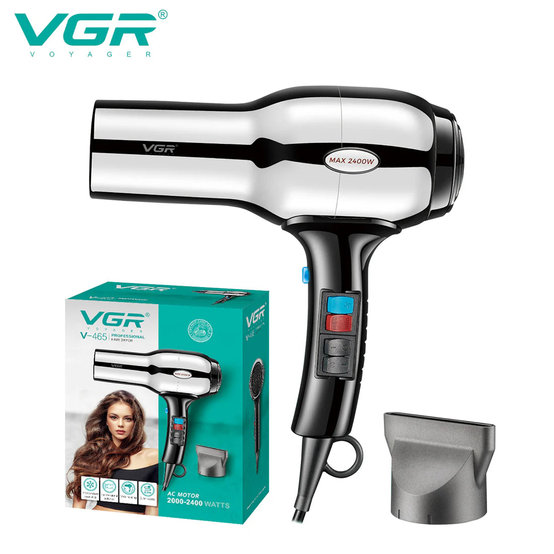 VGR V-465 Professional Hair Dryer
