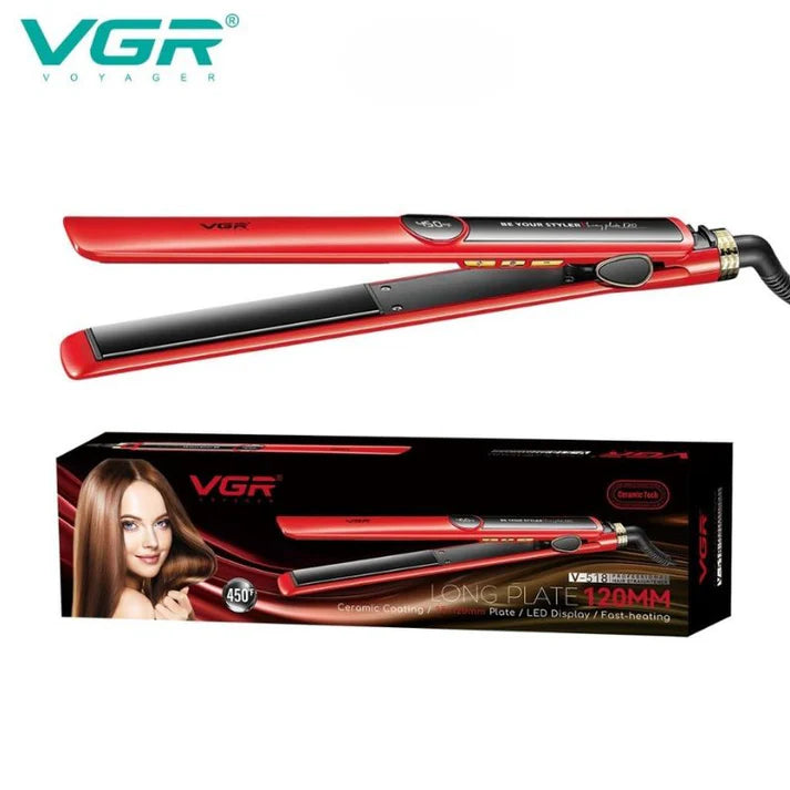 VGR V-518 Professional 2-in-1 Hair Straightener & Curler