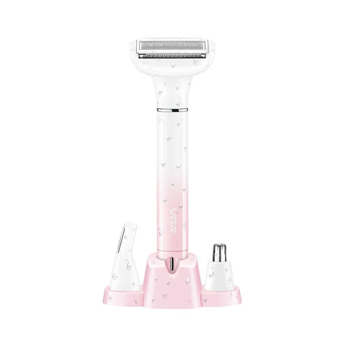 VGR V-611 Professional 3-in-1 Lady Shaver Set – Body, Nose, Ear & Eyebrow Trimmer