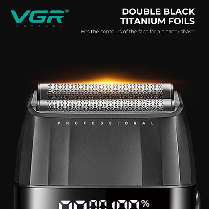 VGR V-640 S3 Professional Grooming Kit – 3-in-1 Clipper, Trimmer & Foil Shaver