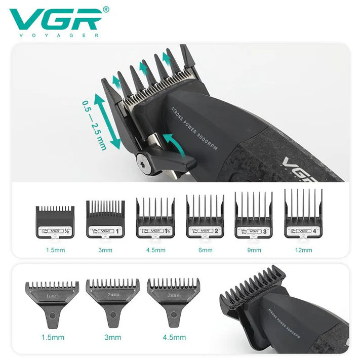 VGR V-640 Professional Grooming Kit for Men