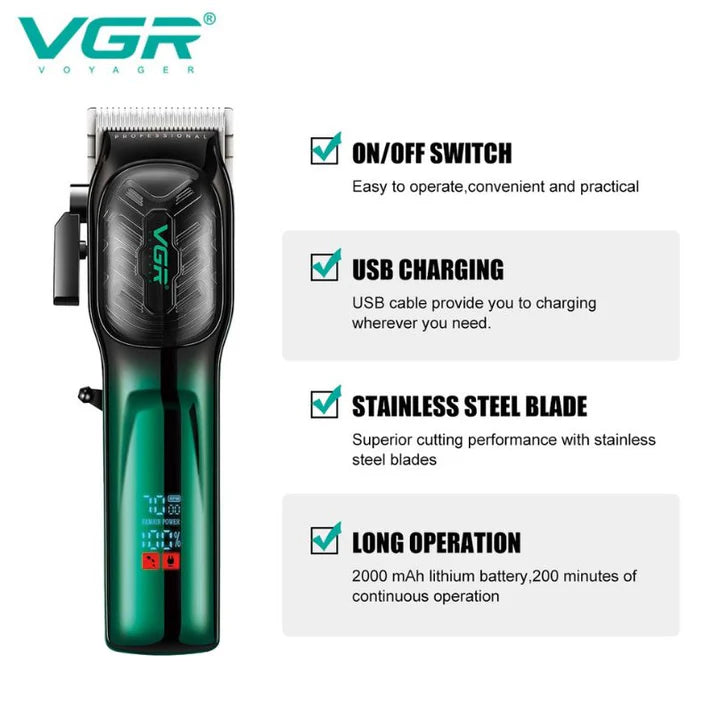 VGR V-654 Professional Salon Quality Hair Clipper