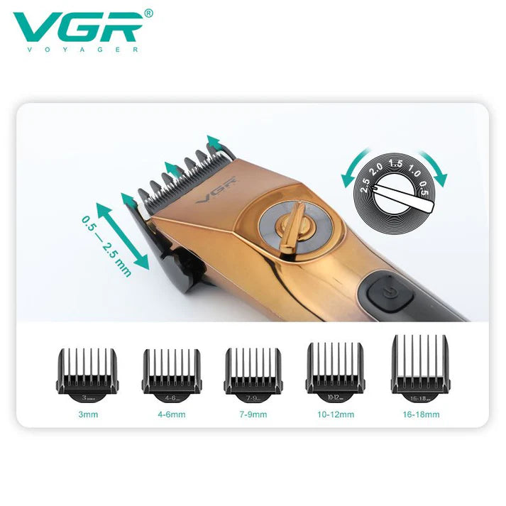 VGR V-663 Professional Hair Clipper for Men