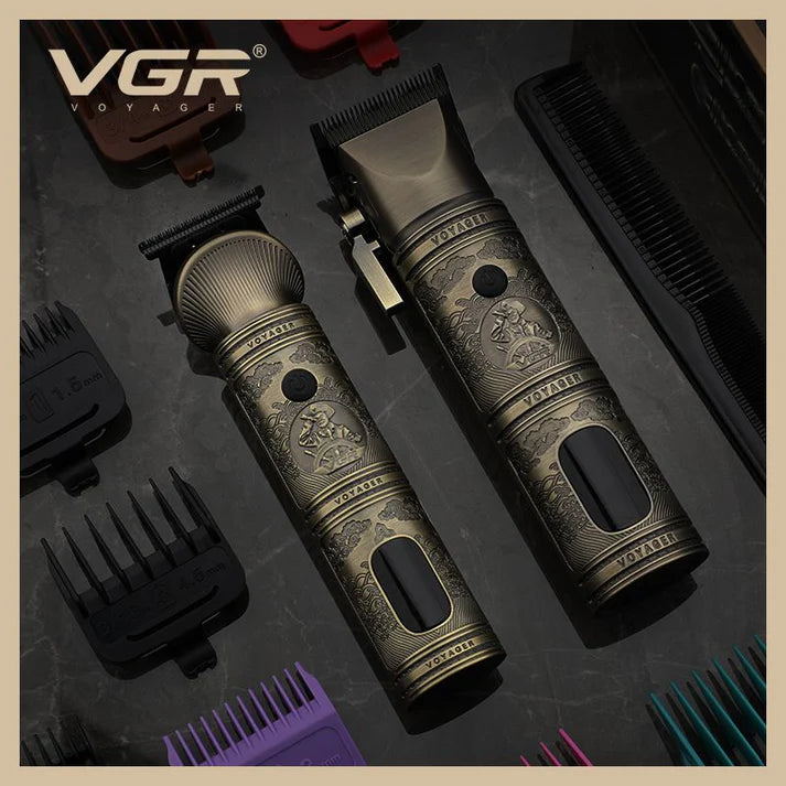 VGR V-674 Waterproof Rechargeable Cordless Electric Shaver for Men