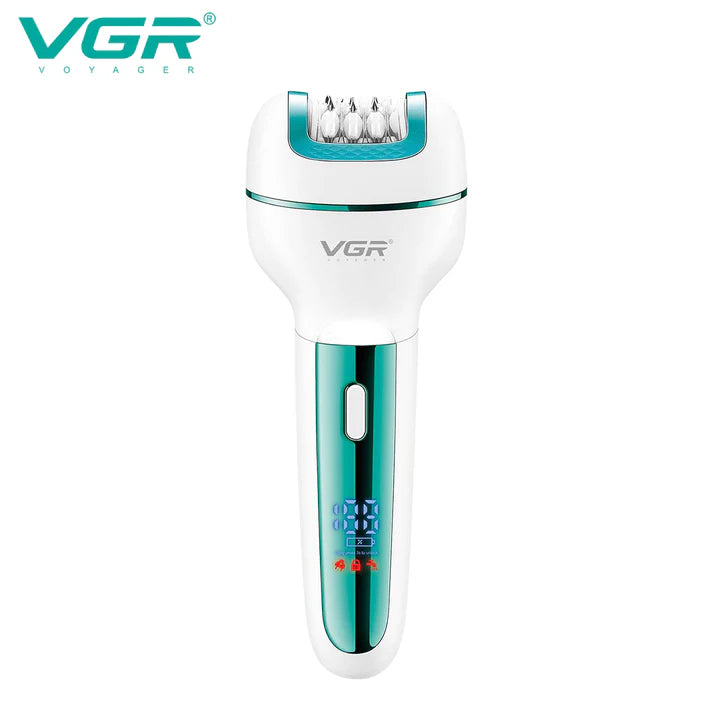 VGR V-732 3-in-1 Multi-Functional Rechargeable Ladies Epilator – Shaver, Trimmer & Callus Remover