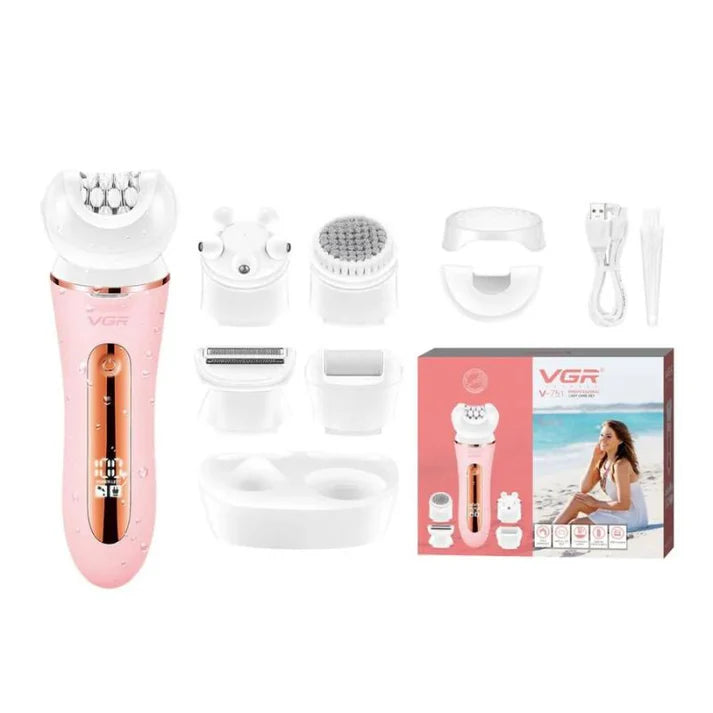 VGR V-751 5-in-1 Professional Women’s Grooming Kit