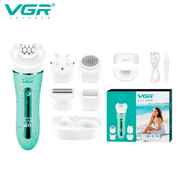 VGR V-751 5-in-1 Professional Women’s Grooming Kit