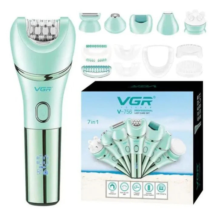 VGR V-756 Professional 7-in-1 Lady Care Set