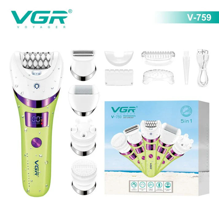 VGR V-759 Professional 5-in-1 Lady Care Set
